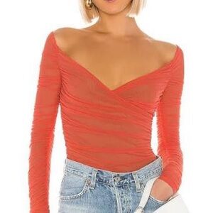 Lovers + Friends Vibrant Timber Bodysuit